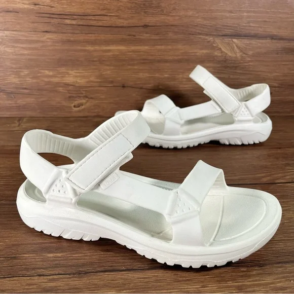 Teva | Shoes | Teva Hurricane Drift White Sandals Womens  display picture 2